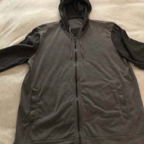 Grey John Varvatos zip up hoodie - Picture 3 of 6